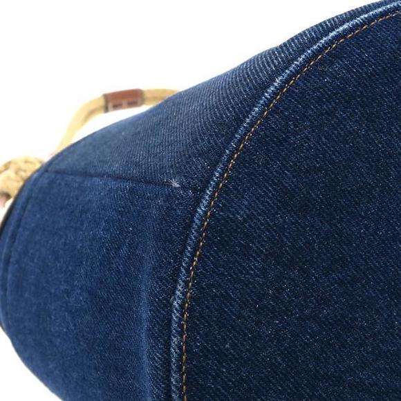 Celine Bucket Bag Denim Bag - Picture 5 of 9